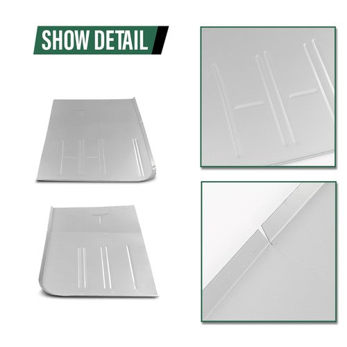 Solid Spare Fit For 1967 1968 1979 Ford F100 F150 F250 F350 & Bronco Front Floor Pans Pair