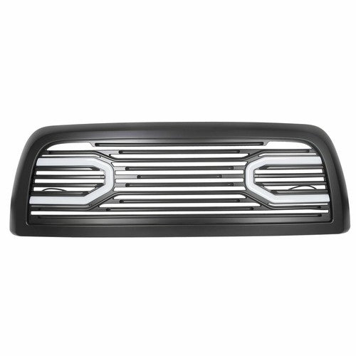 Solid Spare For 2010-2018 Dodge Ram 2500 3500 4500 5500 Big Horn Black Grille Shell & Lights
