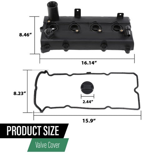 Solid Spare Engine Valve Cover w/ Gasket Fit For 2005-2019 Nissan Frontier 2.5L 13264EA000