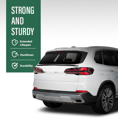 Solid Spare Rear Trunk Spoiler Wing Body Kit Fit For 2019-2024 BMW X5 G05 Gloss Black
