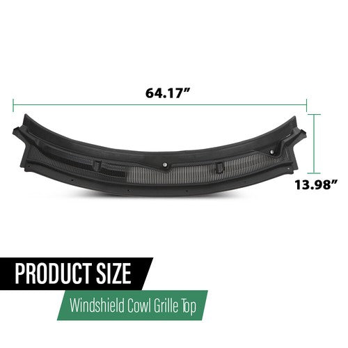Solid Spare Fit For 2011-2019 Ford Explorer Windshield Cowl Grille Top BB5Z78022A68AA