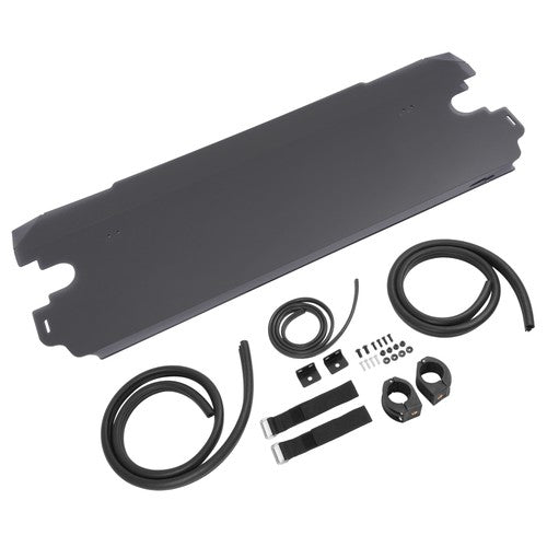 Solid Spare Scratch Resistant Window For Kawasaki Mule PRO-MX 19-up Smoke Rear Windshield