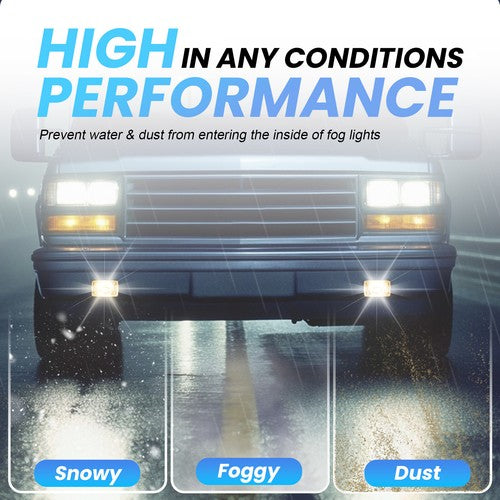 Solid Spare Halogen Chrome Fog Lights Lamp For 1988-1999 2000 Chevy GMC C/K 1500 C2500 K2500
