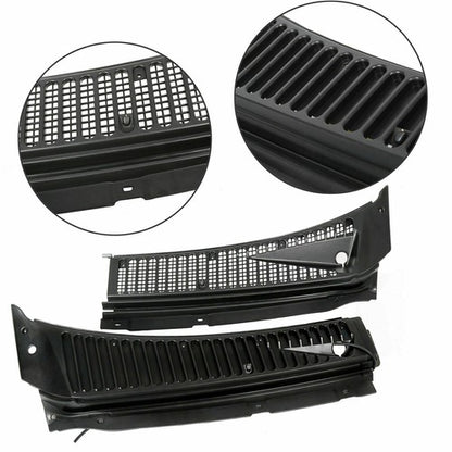 Solid Spare For Ford 99-07 F250 F350 Windshield Wiper Vent Cowl Screen Cover Grille Panel