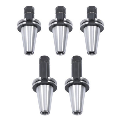 Solid Spare Collet Chucks short & long 0.0001 Runout--TOTAL 5 Chucks Tool Holder CAT40-ER16