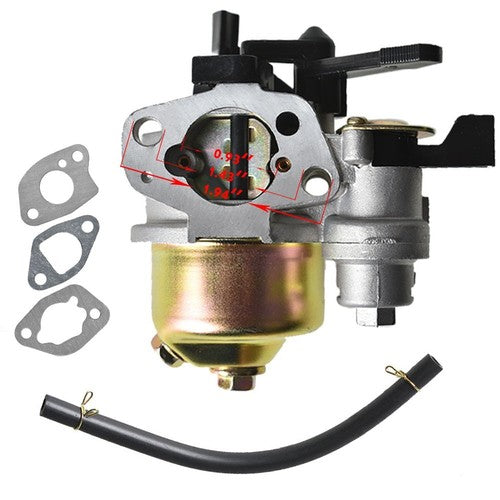 Solid Spare Carburetor For HONDA GX160 5.5HP GX200 16100-ZH8-W61 W/ Fuel Pipe & Gasket