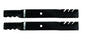 Solid Spare (2) Gator G3 Blades for Toro Timecutter 42" 106-6583-03, 1068744-03, 110-6568-03