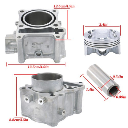 Solid Spare Cylinder Piston Kit 62MM Motorcycle For HONDA PCX160 PCX150 160CC 2021-2022 New