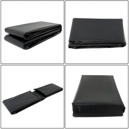 Solid Spare 25 FT x 30 FT HDPE Pond Liners 20 Mil UV Resistant Preformed Pond Easy Cutting