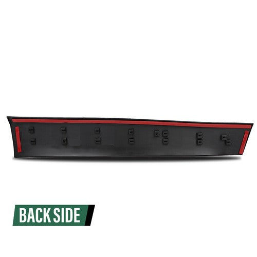 Solid Spare Side Door Body Molding Trim Front Left Side Fit For 2014-2023 Jeep Cherokee