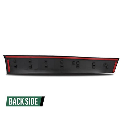 Solid Spare Side Door Body Molding Trim Front Left Side Fit For 2014-2023 Jeep Cherokee