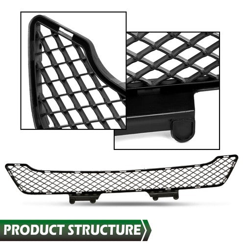 Solid Spare Front Bumper Grille Lower Grill Fit For 2009-2011 Mercedes Benz ML350/2009 ML320