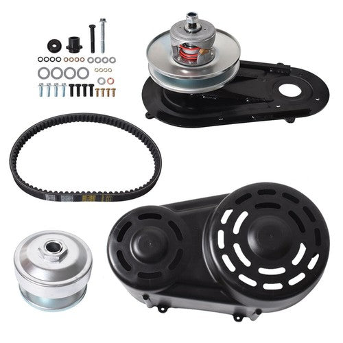 Solid Spare 40 Series Go Kart Cart Torque Converter Kit For 8hp-16hp Engines w/Clutch Pulley