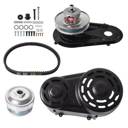 Solid Spare 40 Series Go Kart Cart Torque Converter Kit For 8hp-16hp Engines w/Clutch Pulley
