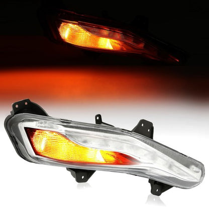 Solid Spare For 2019-2022 2023 Chevy Malibu Bumper Signal Light LED Fog Lamp RH Passenger