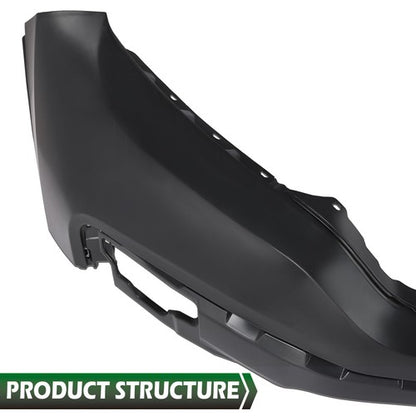 Solid Spare Front Upper Bumper Cover Replacement Fit For 2020-2022 Honda CR-V CRV HO1014106