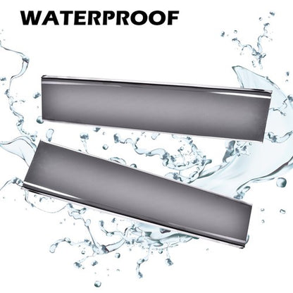 Solid Spare Fit For 81-88 Cutlass Supreme Front Lower Fender Chrome Molding Trim Left&Right