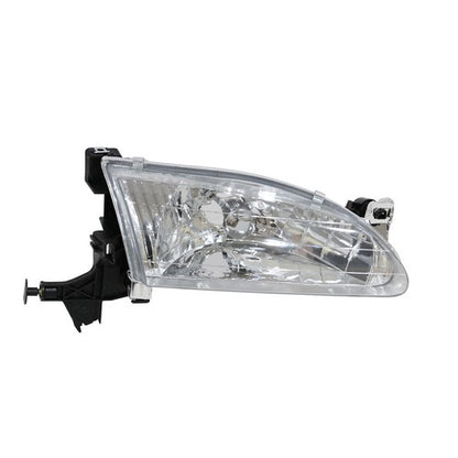 Fits 1998-2000 Toyota Corolla CE VE LE 1.8L Chrome Headlights Passenger Side RH