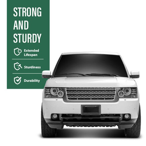 Solid Spare Front Towing Eye Plate Cover Fit For 2010-2012 Land Rover Range Rover LR018350