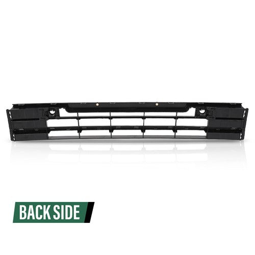 Solid Spare Fit For 2016-2019 VW Passat Front Bumper Lower Grille W/chrome w/ Sensor Hole