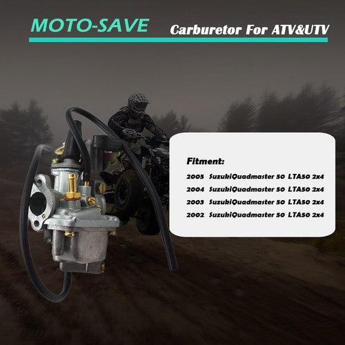 Solid Spare Fit For SUZUKI Quadrunner LT50 LT 50 JR50 LT-A50 84-87 Carburetor&Air Filter Box