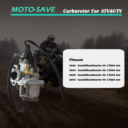 Solid Spare Fit For SUZUKI Quadrunner LT50 LT 50 JR50 LT-A50 84-87 Carburetor&Air Filter Box