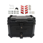 Solid Spare Motorcycle Top Case Waterproof Rear Tour Box with Security Lock Helmet Case 45L