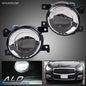 Solid Spare Fit For 2014-2018 Infiniti Q50 Q60 QX50 QX60 QX80 Pair Clear Front LED Fog