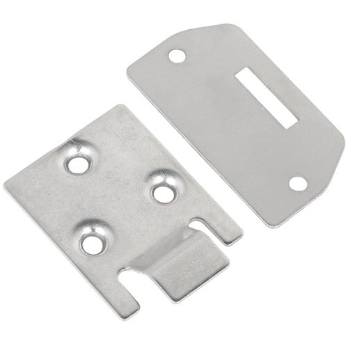 Solid Spare Set of 2 Seat Bottom Hinge and Plate For EZGO TXT/Medalist Golf Cart 1995+