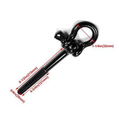 Solid Spare Fits Chevrolet C8 CORVETTE models #15234068 Replacement Tow Hook Bar Mid-Engine