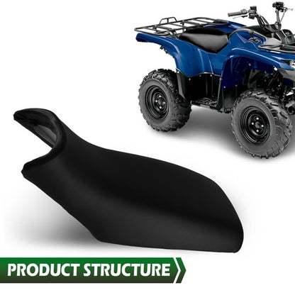 Solid Spare Fit For 2006-2009 Yamaha Wolverine 350 Standard ATV Seat Cover Black Seat Cover