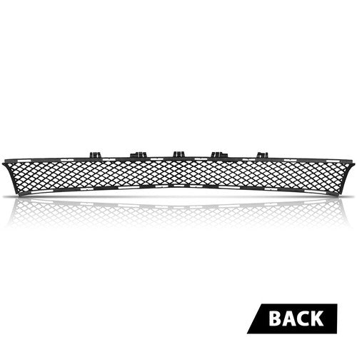 Solid Spare Front Bumper Center Mesh Grille Fit For 17-20 Mercedes-Benz E300 E350 E400 E450