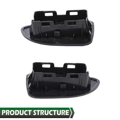 Solid Spare Rear Window Switch Bezel Fit For 09-13 Chevy Silverado GMC Sierra Extended Cab