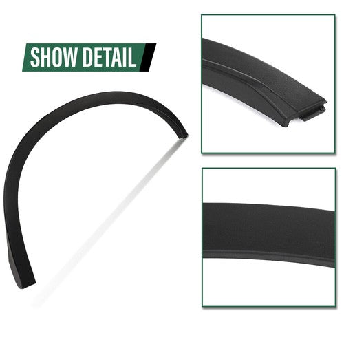 Solid Spare Fit For 2019-2022 Chevy Blazer L LT Rear Left Fender Flare Wheel Arch Molding