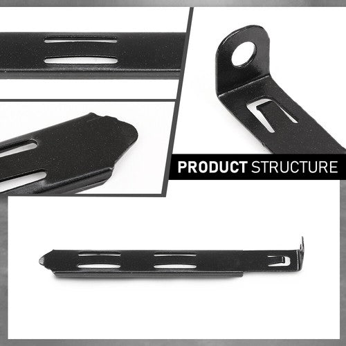 Solid Spare Headlight Mounting Retainer Tab Clips Fit For 99-04 Mustang or Cobra Set of 4