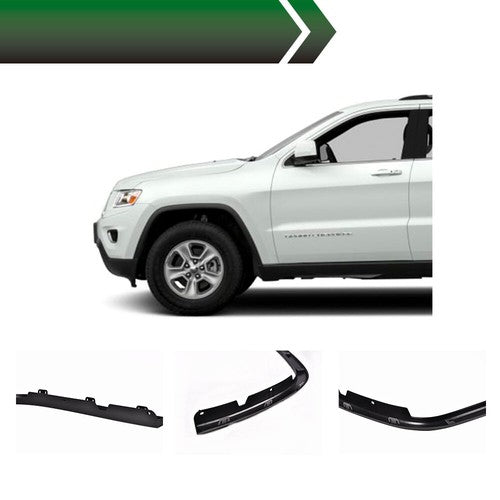 Solid Spare Fit For 2011-2017 Jeep Grand Cherokee Fender Flares Front Left+Right Black Pair