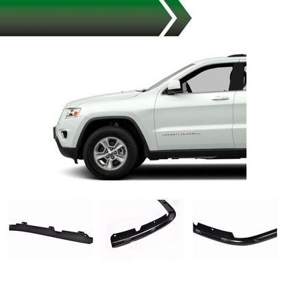 Solid Spare Fit For 2011-2017 Jeep Grand Cherokee Fender Flares Front Left+Right Black Pair