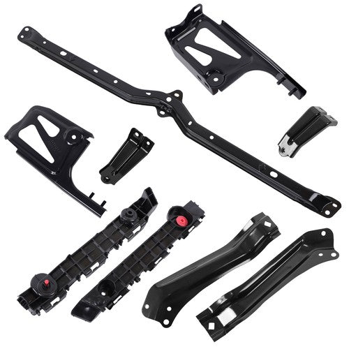 Solid Spare Replacement Front Bumper Mounting Brackets Kit New For Toyota Tacoma 2016-2023