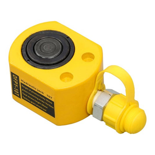 Solid Spare Multi-stage Low Height Cylinder 10Ton Hydraulic Ram Jack 1 Inch Stroke Lifting