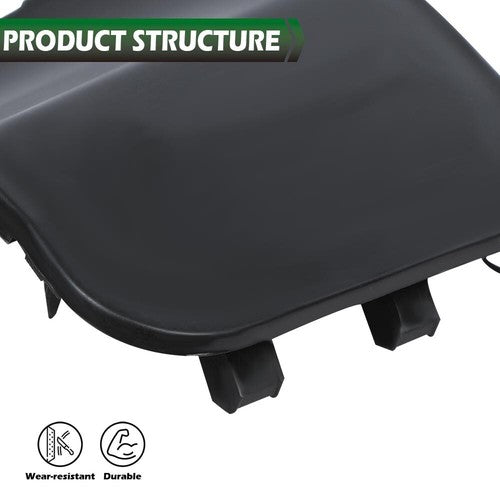 Solid Spare Fit For 14-16 Nissan Rogue Front Bumper Bracket Tow Eye Hook Cover Cap