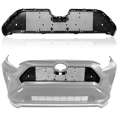 1PC Kit For Toyota RAV4 2019 2020-2024 Front Bumper Grille Grill  Body W/Radar