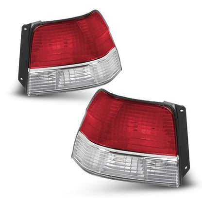 Solid Spare Rear Tail Lights Fit For 95-99 Toyota Tercel CE STD DX Brake Lamps Left+Right