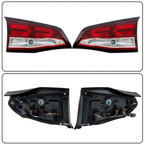 Solid Spare Tail Light Assembly Halogen For Chevrolet Equinox 2022 2023 2024 Right+Left Side