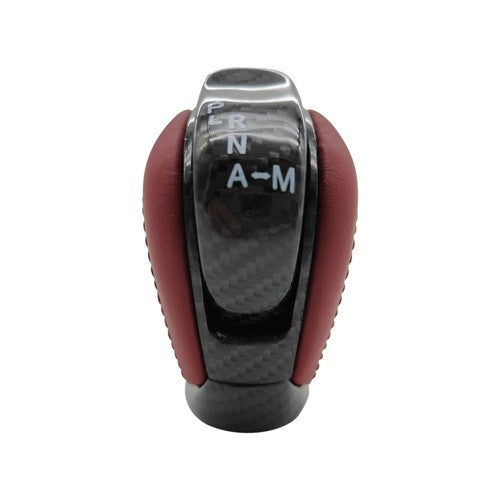 Fit 2009-2020 2021 Nissan GTR R35 Red Leather Carbon Fiber Shift Knob 3491080B0A