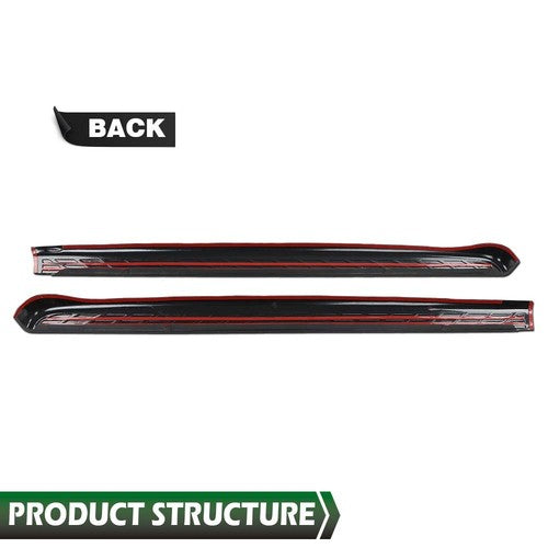 Solid Spare 5.8ft Bed Side Rail Cap Cover Protector Fit For 2007-2013 Chevy Silverado 1500