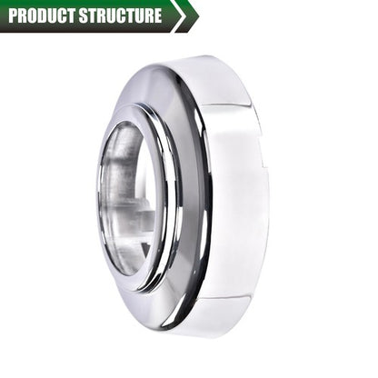 Solid Spare Fit For 94-97 Ford F250 F350 Super Duty Truck Front 4x4 Wheel Center Cap Open