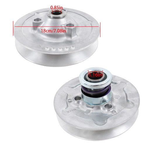 Solid Spare Secondary Driven Clutch For Kawasaki Prairie 700 KFX700 Brute Force 49094-0019