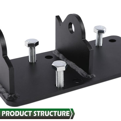 Solid Spare Fit For 1973-1998 Chevy LS LSX Engine Swap Adapter Plate Mount Bracket Kit