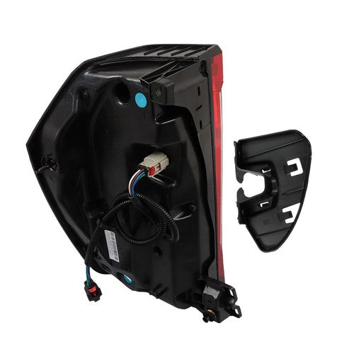 Solid Spare Outer Right RH Side Black Tail Light Assembly Fit For GMC Yukon 2021-2024 Rear