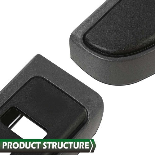 Solid Spare Fit For 03-2007 Chevy Silverado GMC Sierra Front Right Window Switch Bezel Gray